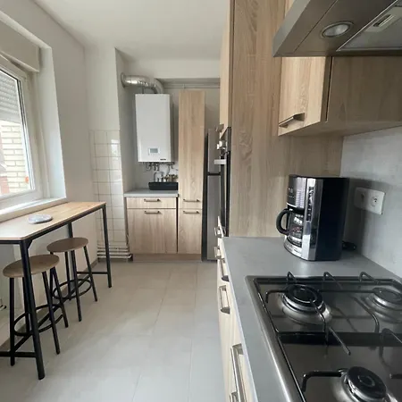 Le Bleu Bethunois 公寓 贝休恩